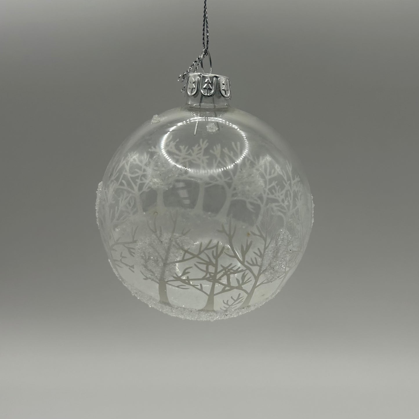 Winter Wonderland Glass Bauble