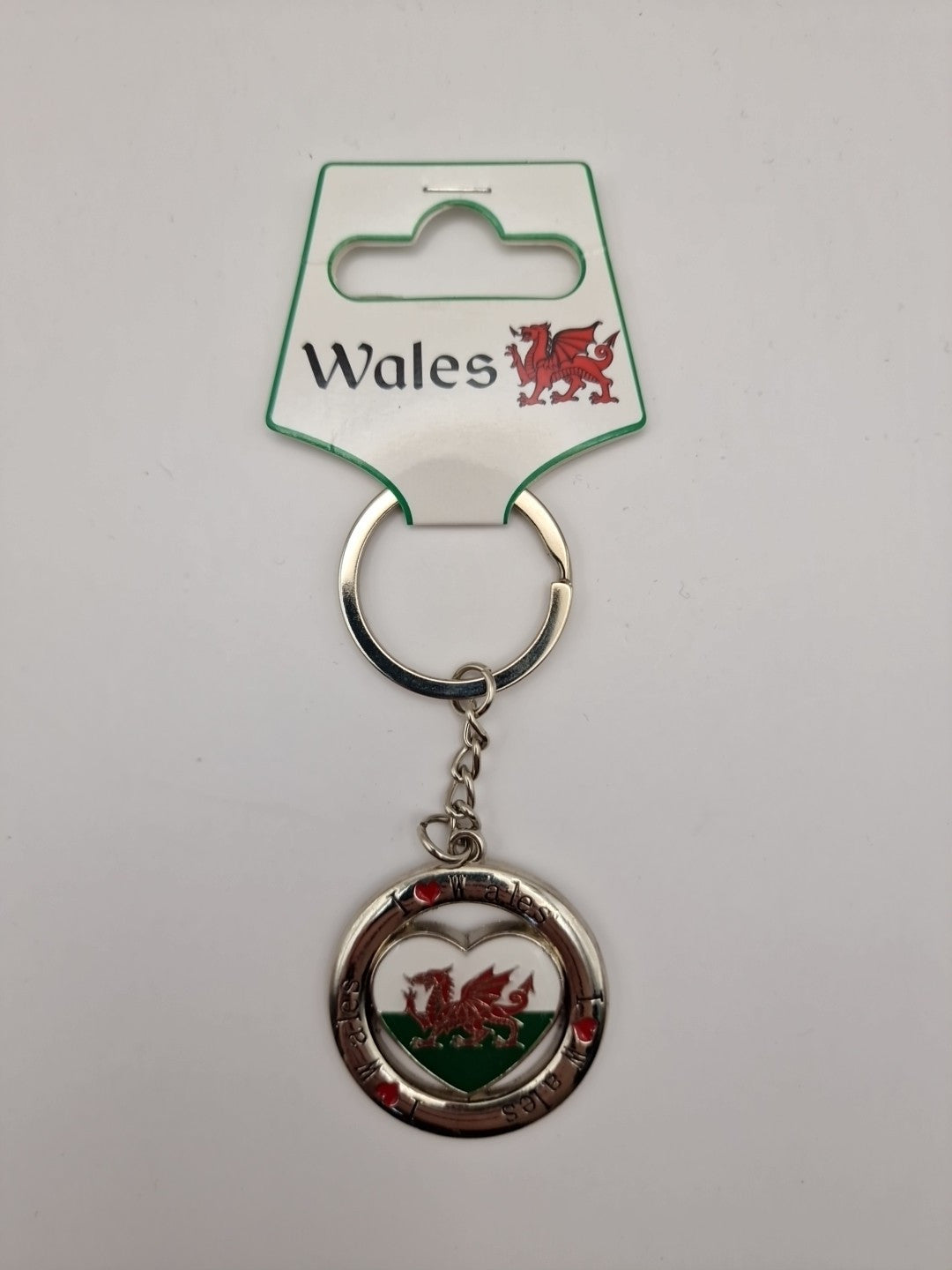 I Love Wales Брелок Welsh Key Chain