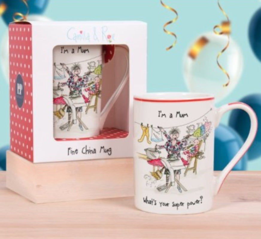 I'm A Mum WhatsApp Your Superpower Mug Mothers Day Gift