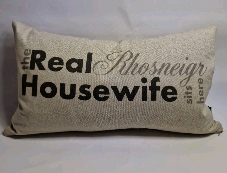Rhosneigr Anglesey boudoir cushion