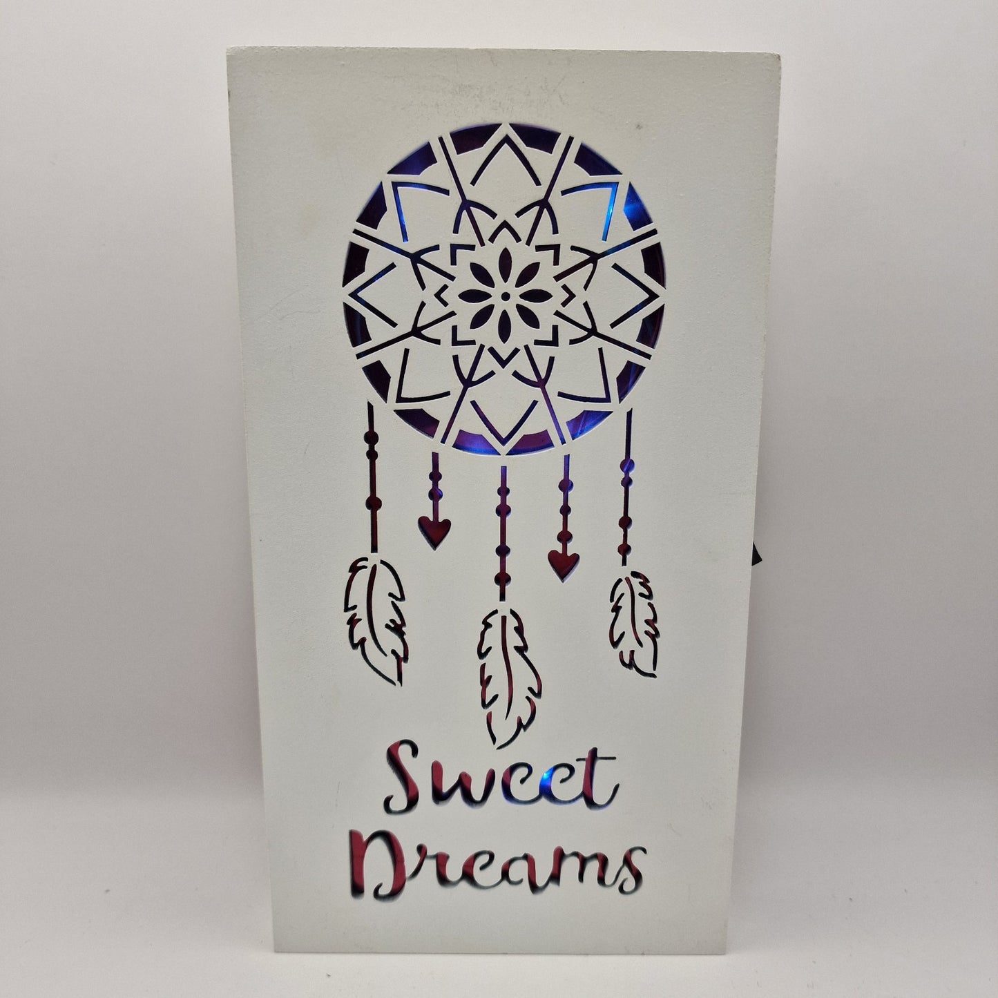 Sweet Dreams Dream Catcher Light Box
