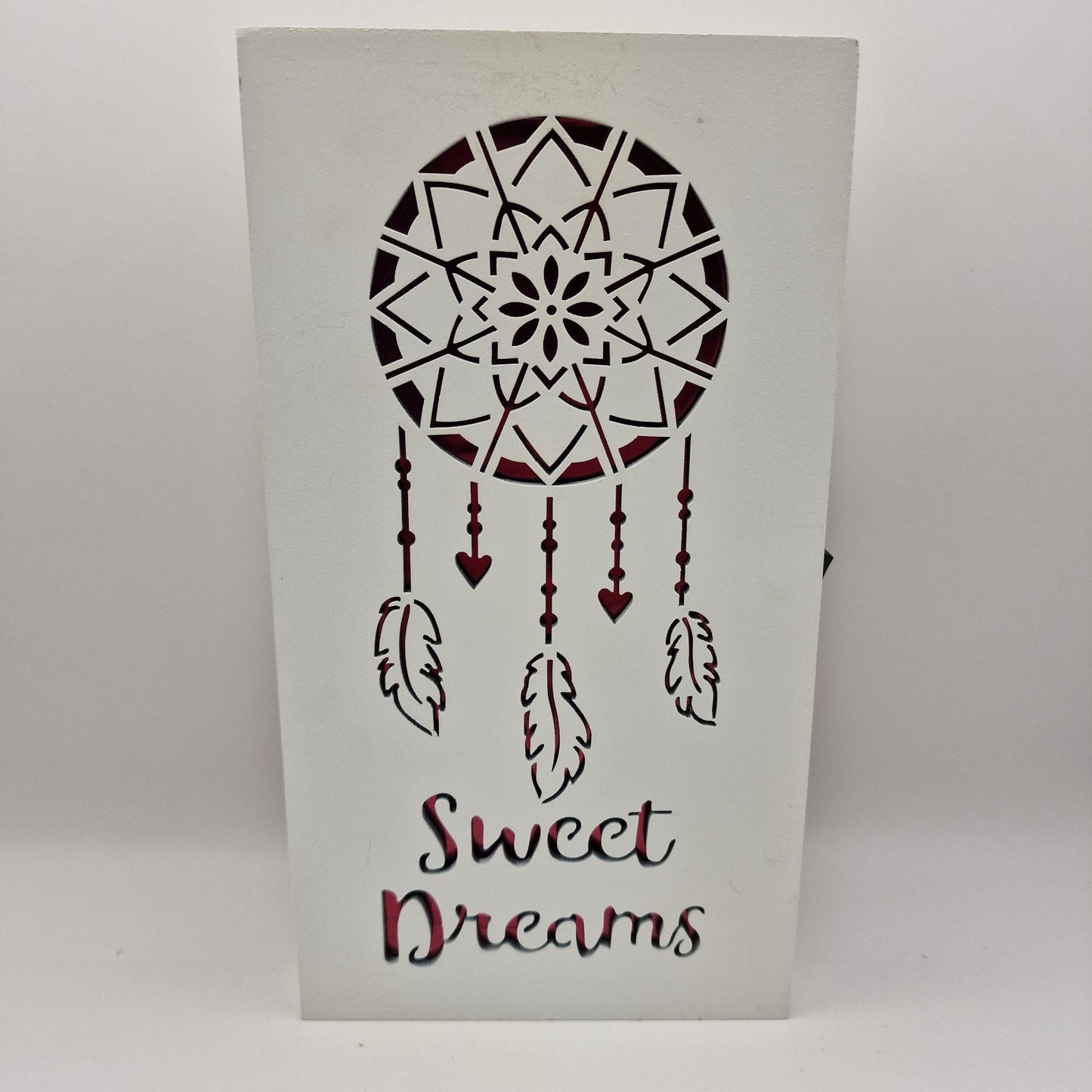 Sweet Dreams Dream Catcher Light Box