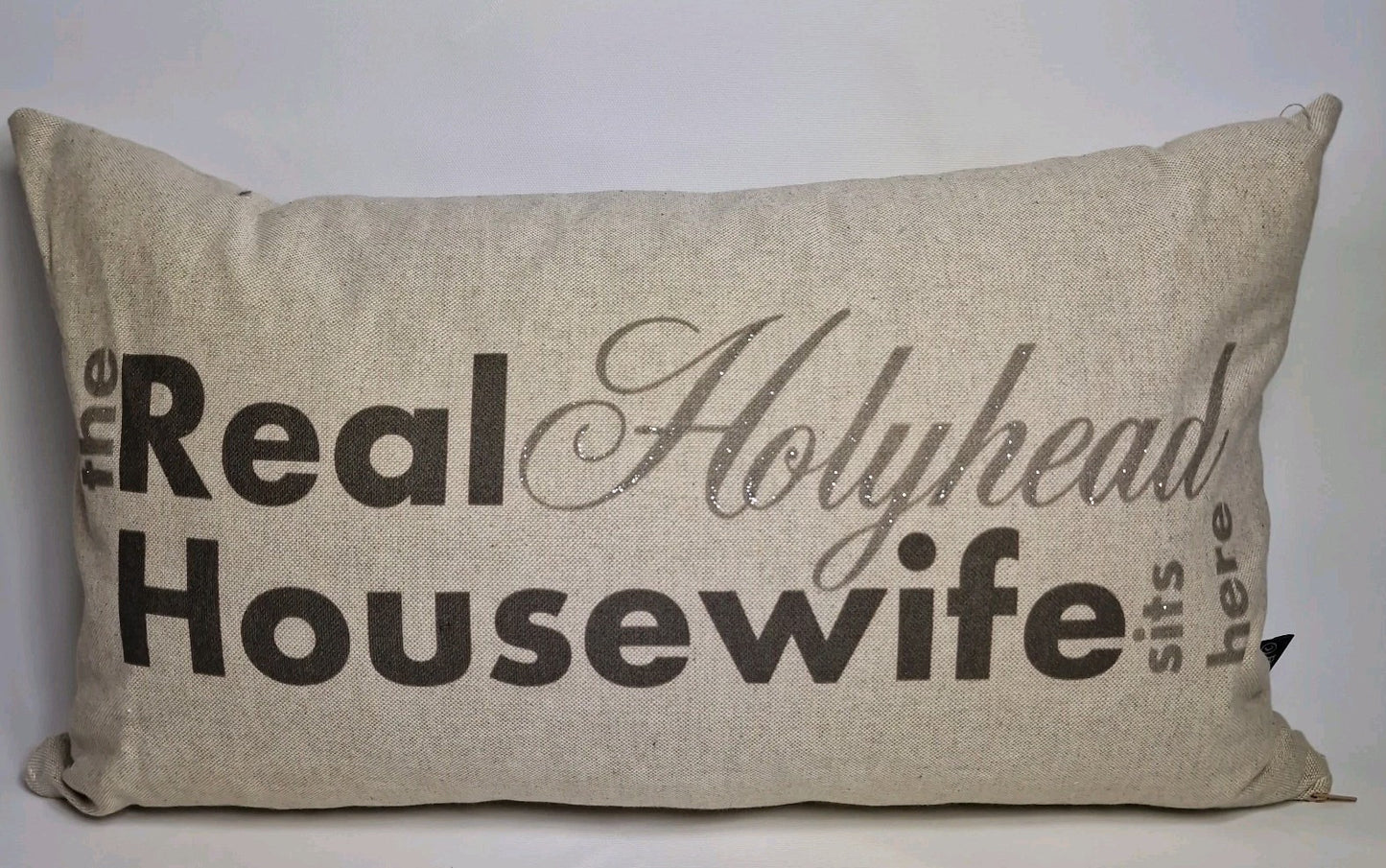 Holyhead Anglesey boudoir cushion