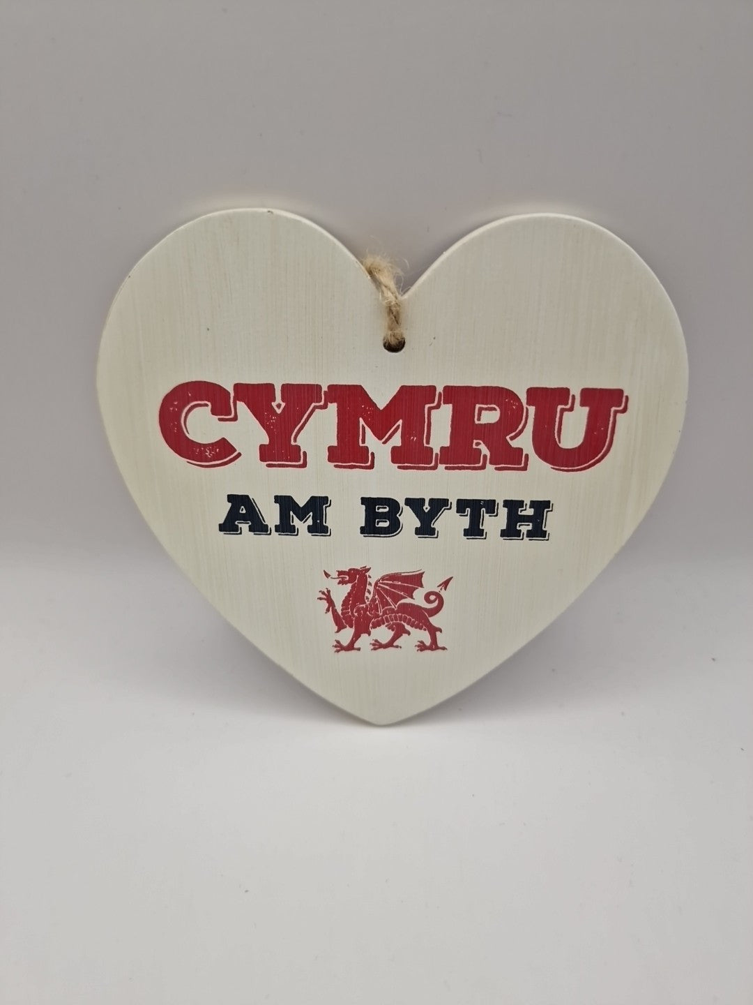 Cymru Am Byth Hanging Plaque Welsh Language Gift