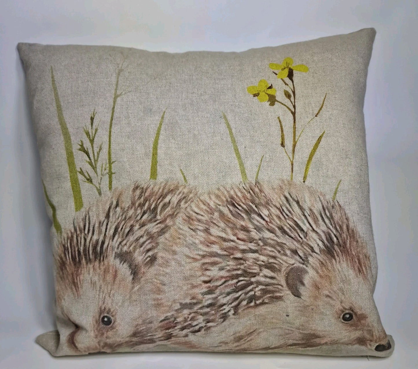handmade hedgehog cusion 40cm x 40cm with polyester innter perfect gift