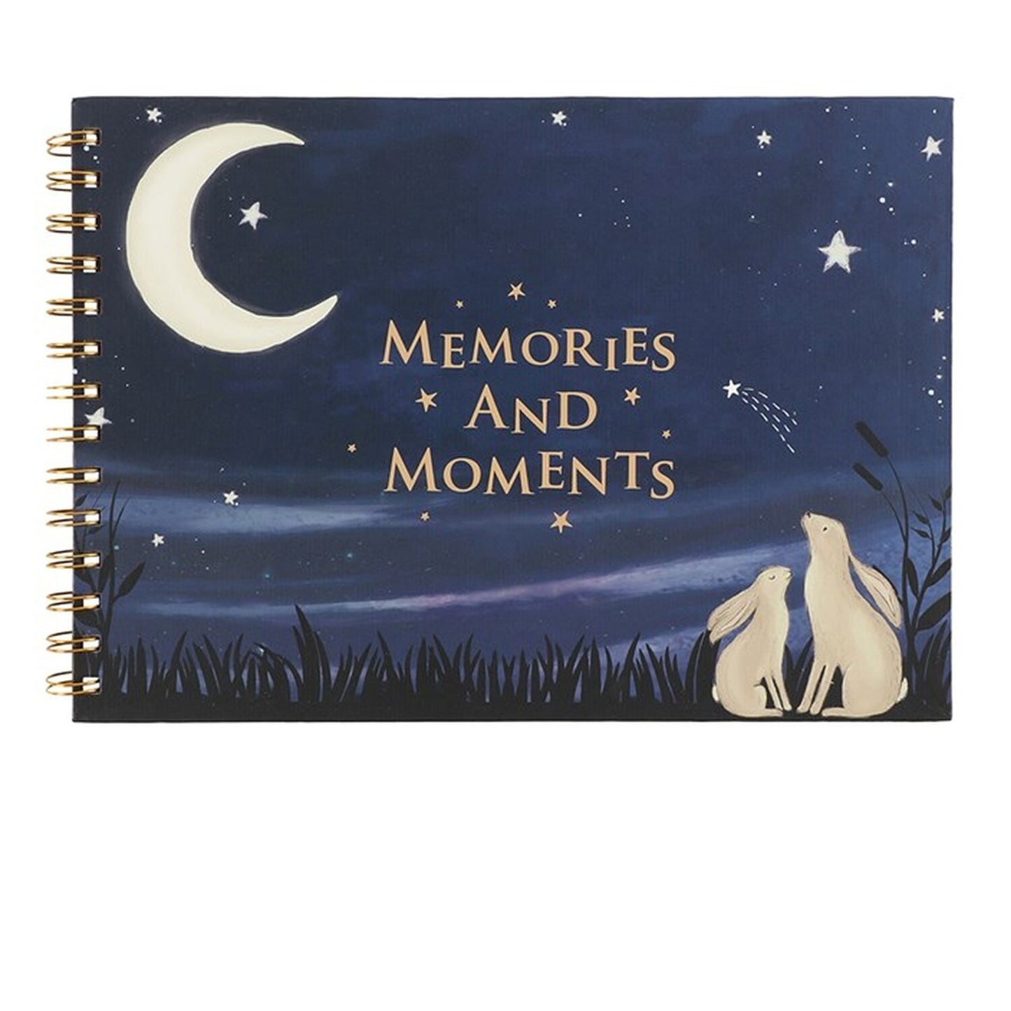 Memories and Moments Baby Record Book Look At The Stars Keepsake Gift Hardback