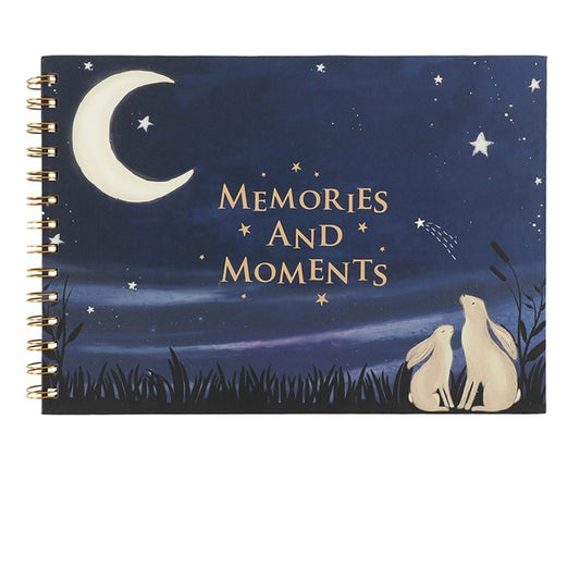 Memories and Moments Baby Record Book Look At The Stars Keepsake Gift Hardback