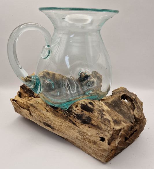 Moulton Jug On driftwood Root