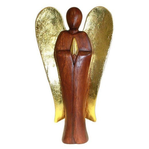 Hati-Hati Woo Angel Hand Carved Wooden Gift