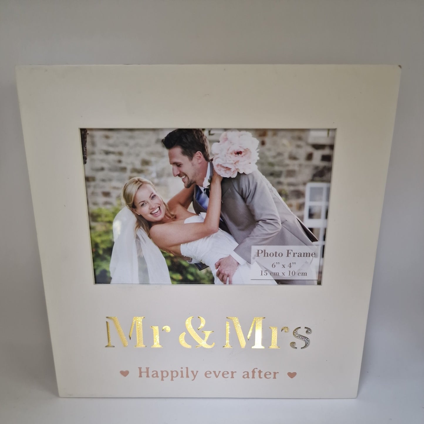 Wr and Mrs Light Box Picture frame wedding gift