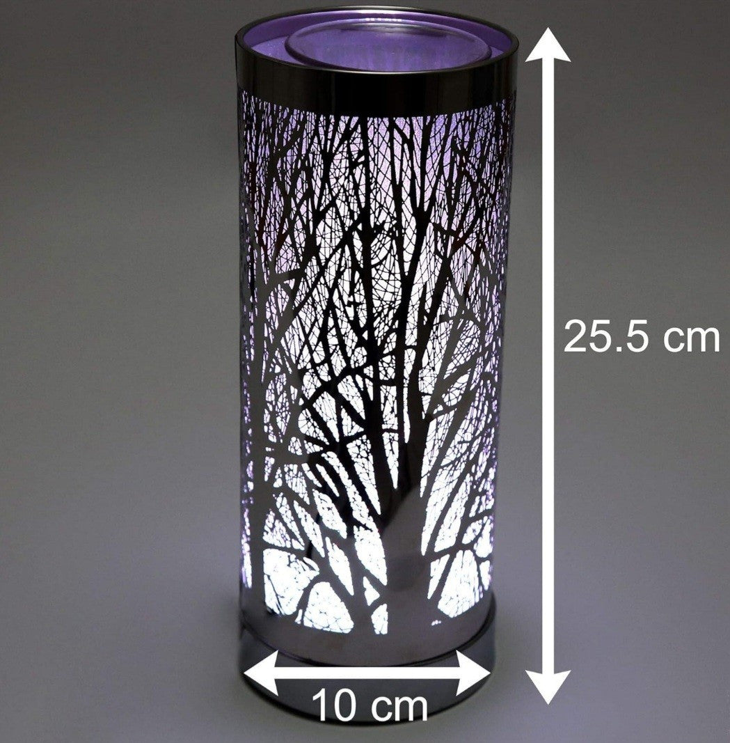 Tall tree design Electric Wax Melt Oil Burner Aroma Lamp Light Touch Control