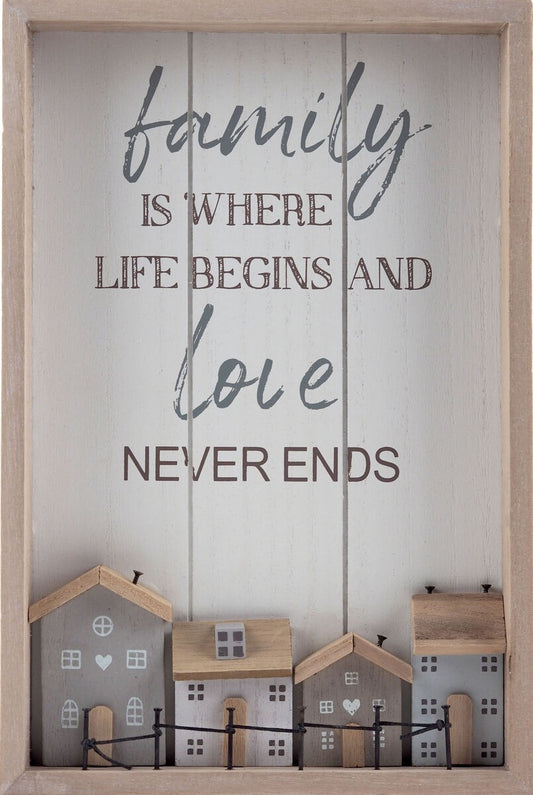 Natural Wooden driftwood  Beach Plaque Rustic Holiday Home Shabby Chic family