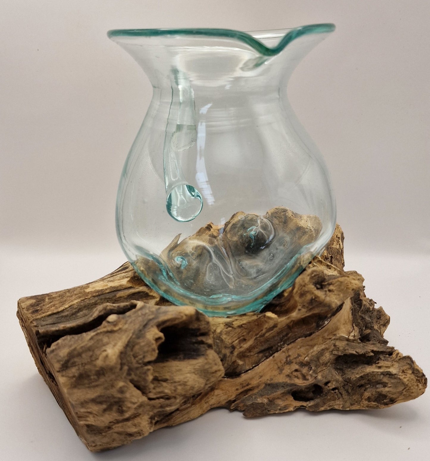 Moulton Jug On driftwood Root