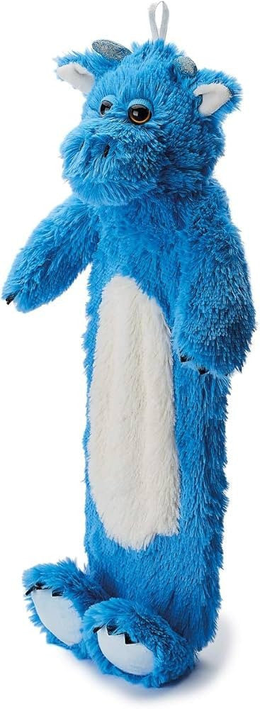 Warmies Cozy Plush Dragon Novelty Cover Long PVC 1.5L Childs Hot Water Bottle